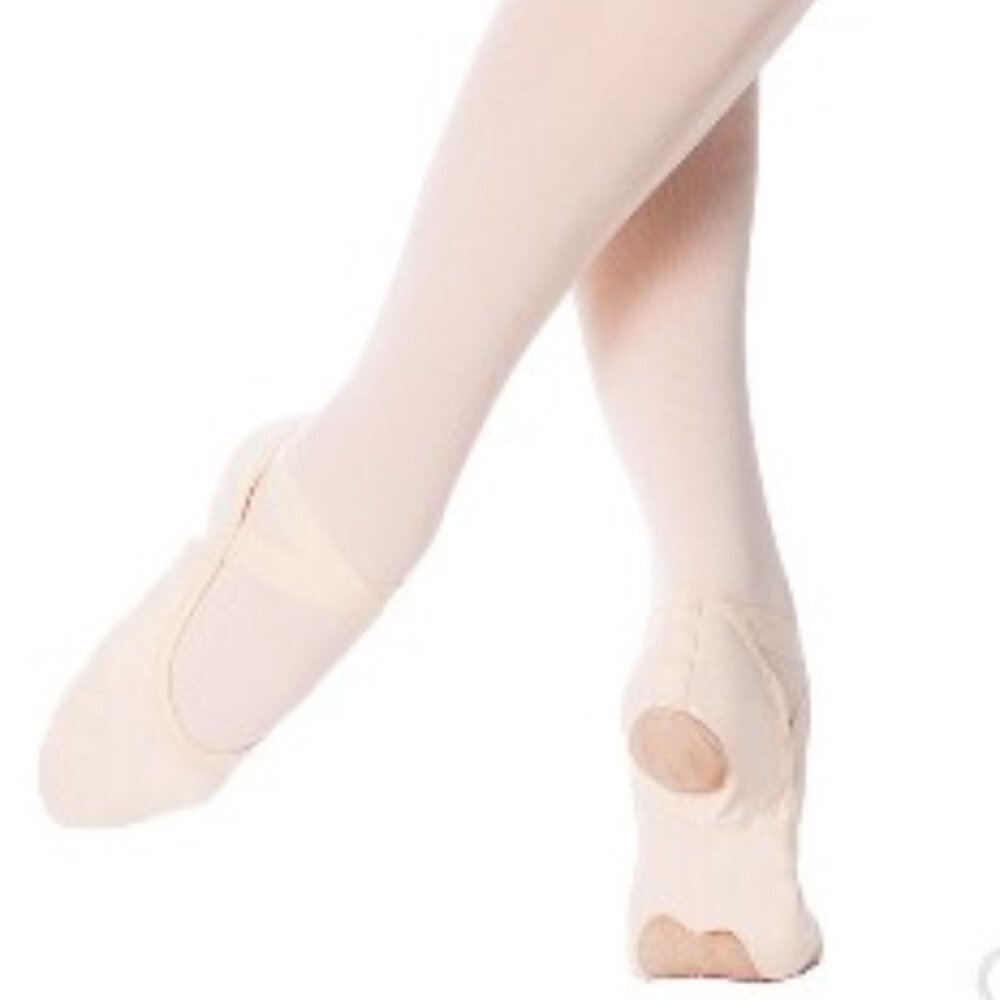 Eurotard Adult Assemblé Split Sole Canvas Ballet Shoes - 9.5